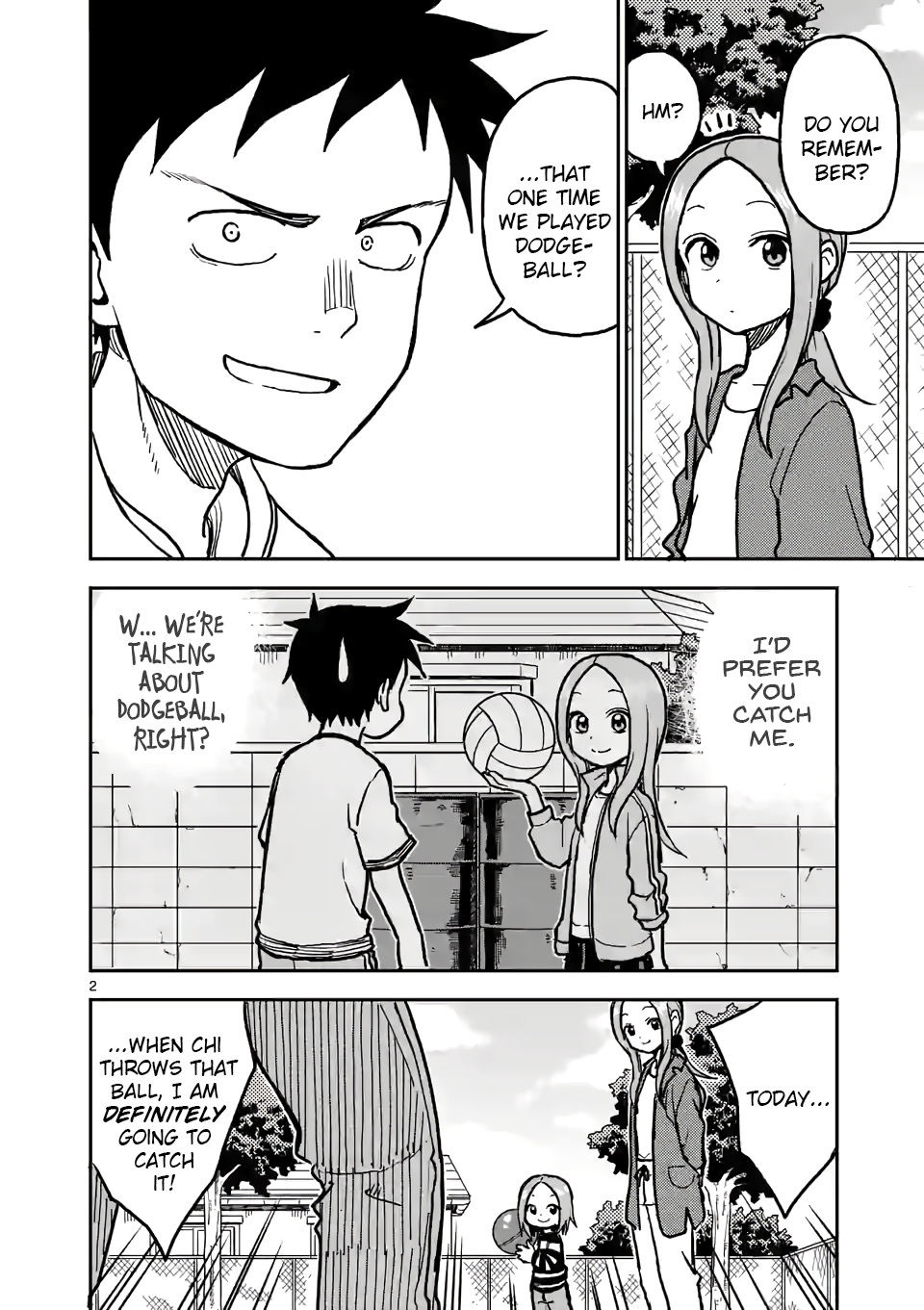 Karakai Jouzu no (Moto) Takagi-san Chapter 112 2